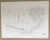Funny Plant Lover Coloring Pages (4 pages) - Snuggle Fuel
